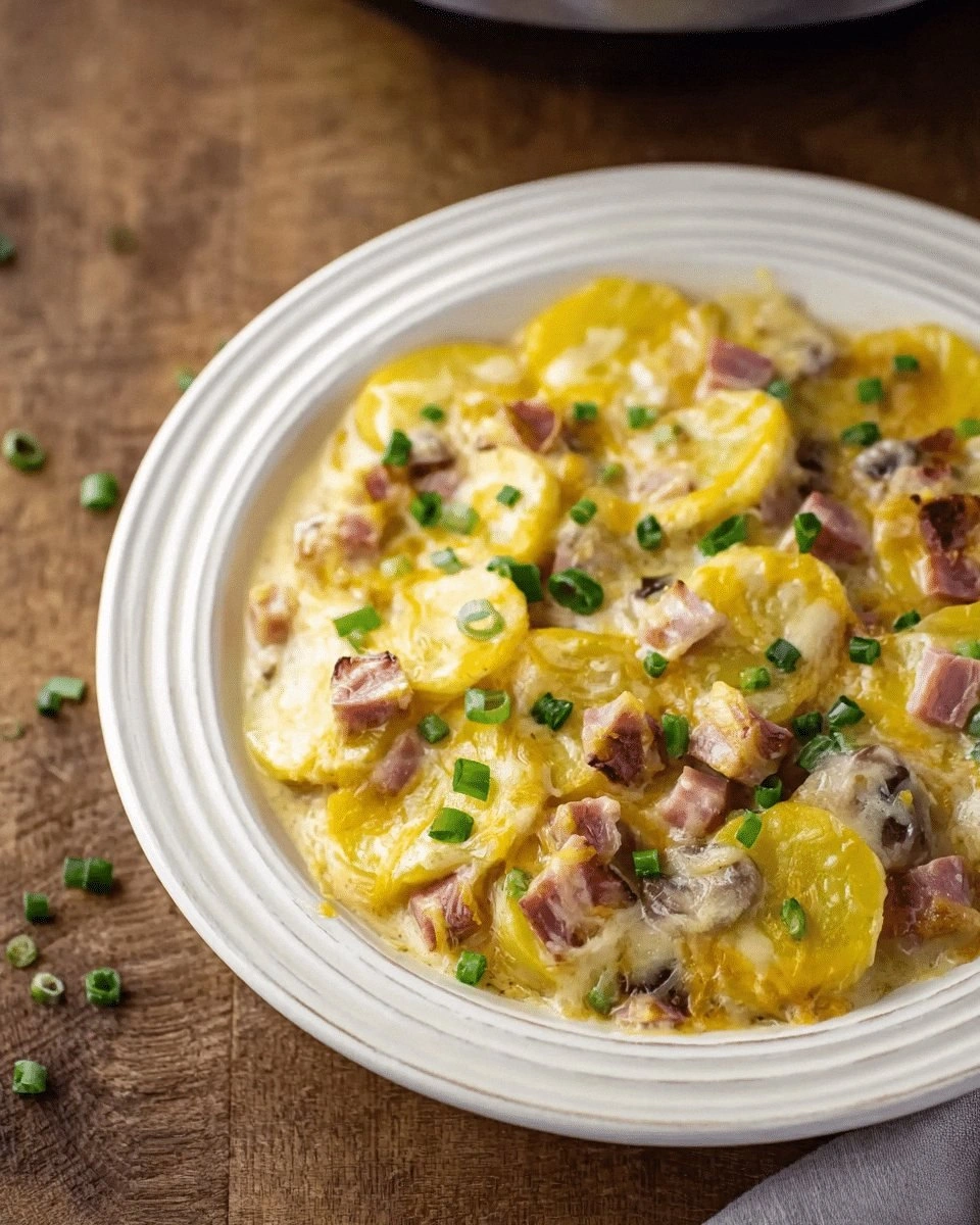 Easy Crockpot Scalloped Potato