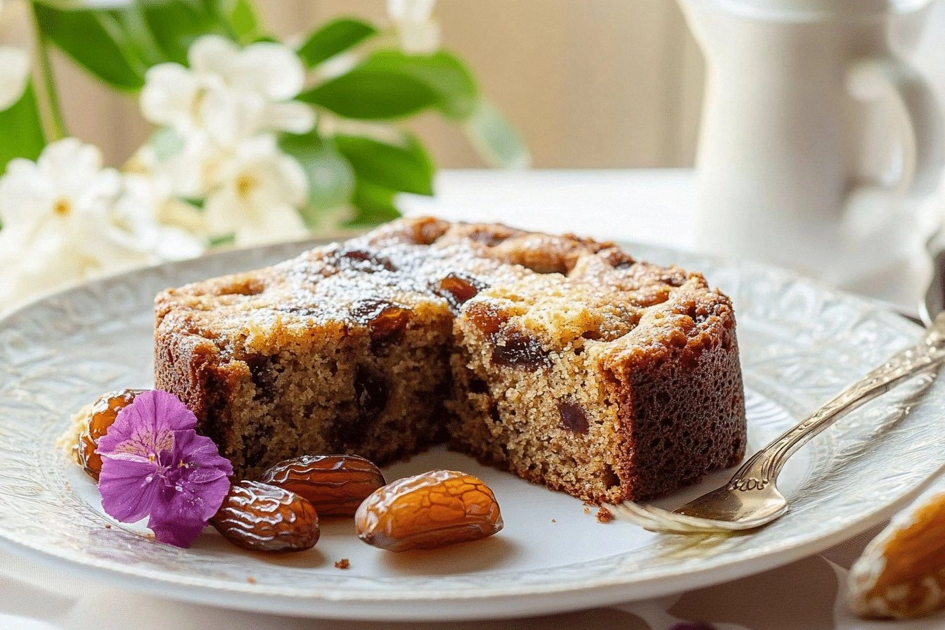 Easy Date and Nut Cake Recipe 