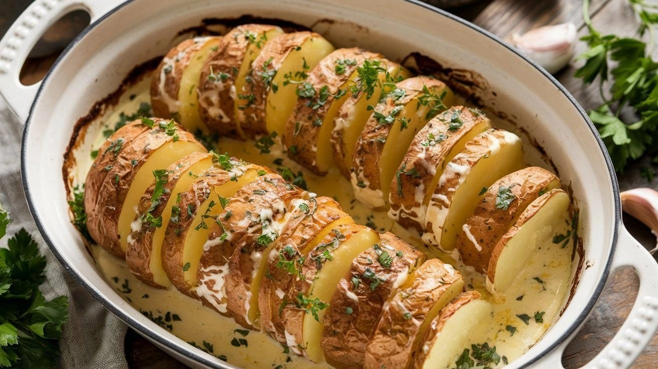 Easy Delmonico Potatoes Recipe