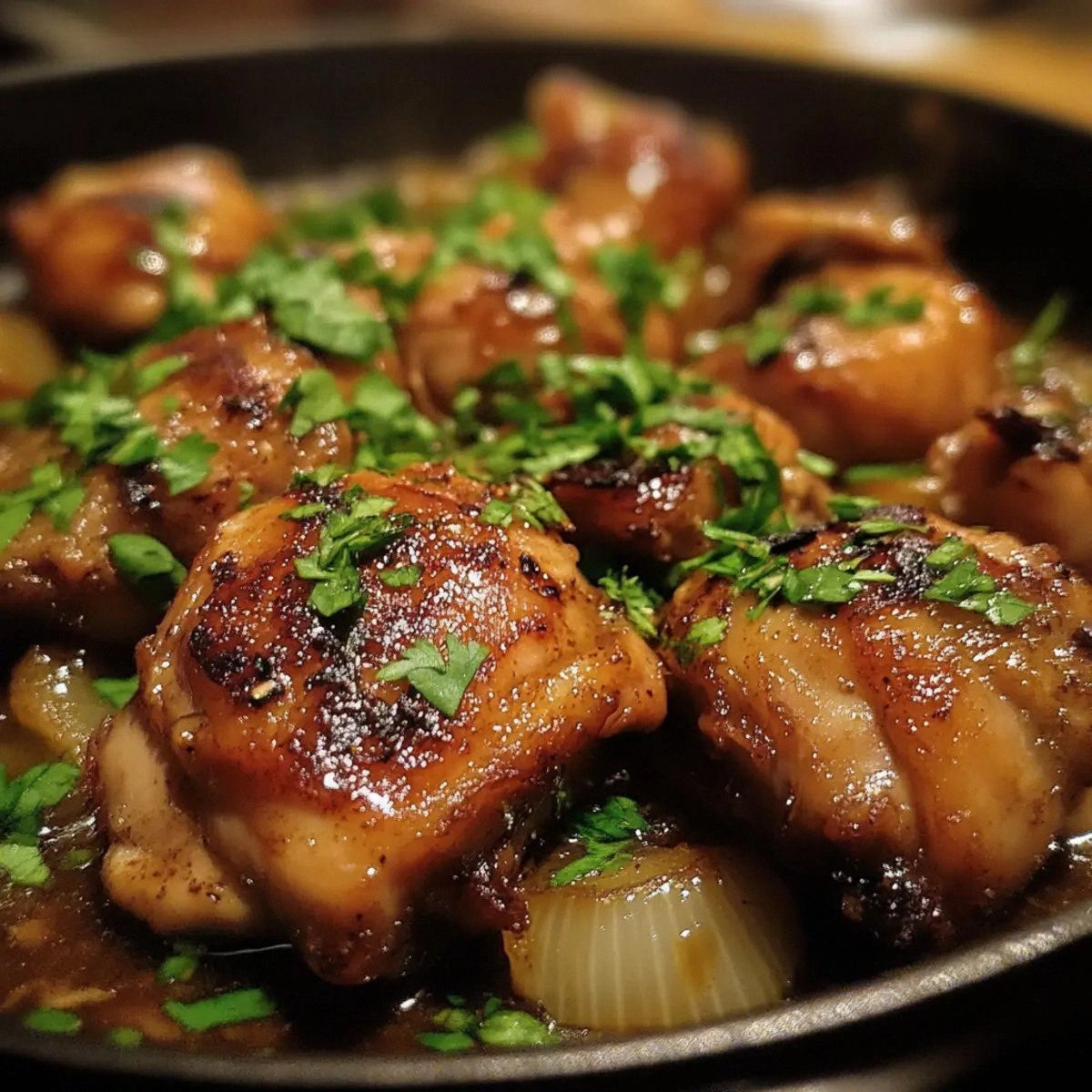 Easy Ginger Soy Chicken Thigh 