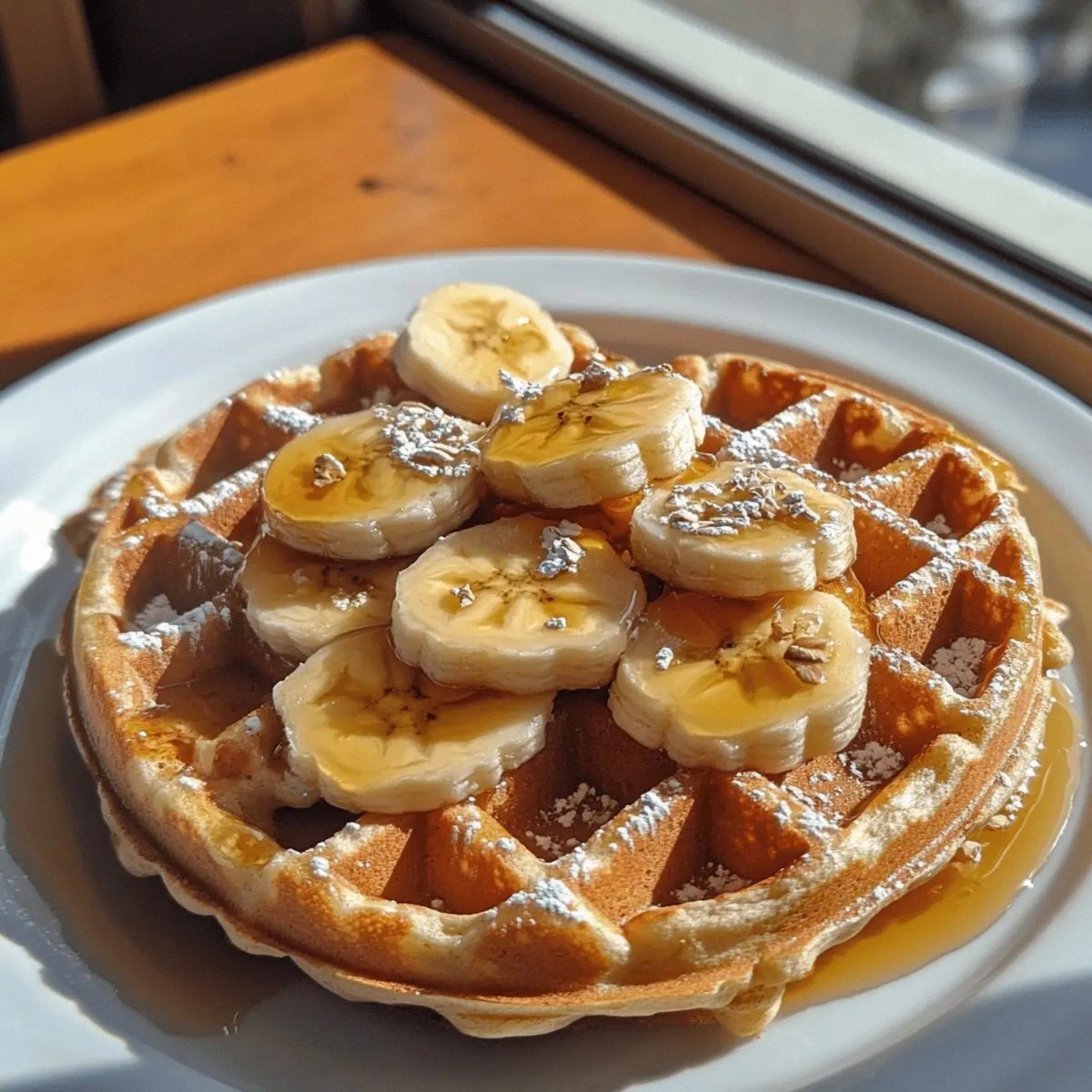 Easy Gluten-Free Banana Oat Wa