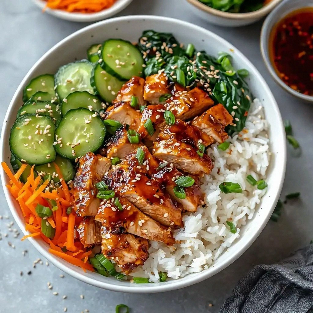 Easy Gochujang Chicken Bowl Re