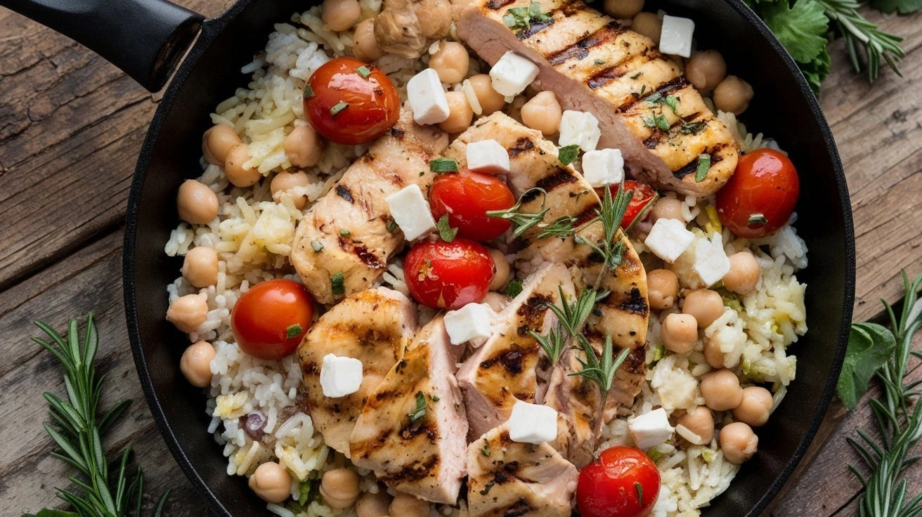 Easy Greek Chicken and Lemon R