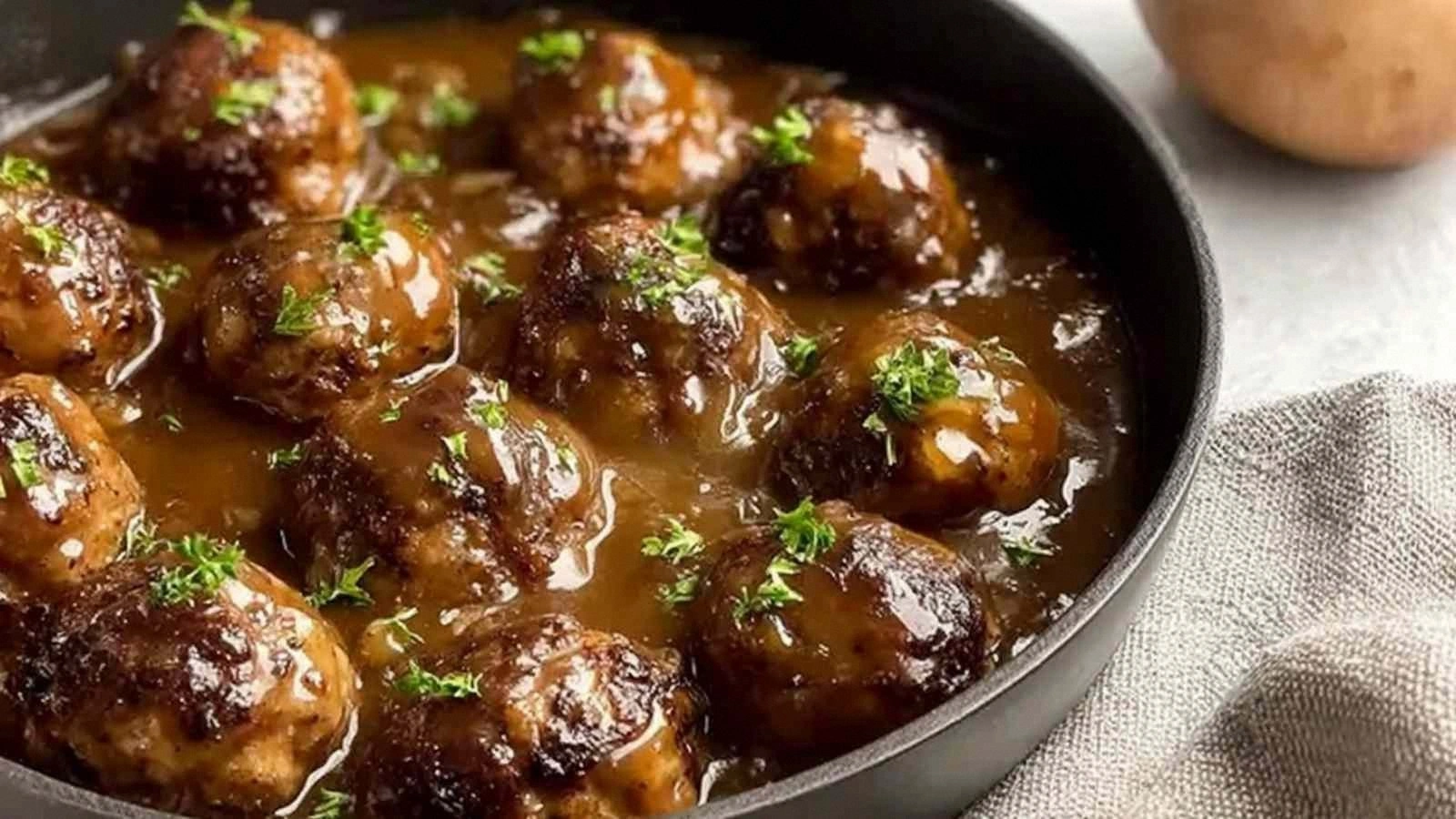 Easy Ground Beef Meatballs and