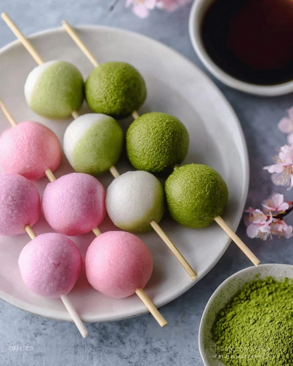 Easy Hanami Dango