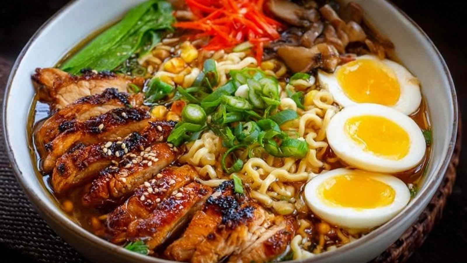 Easy Homemade Chicken Ramen