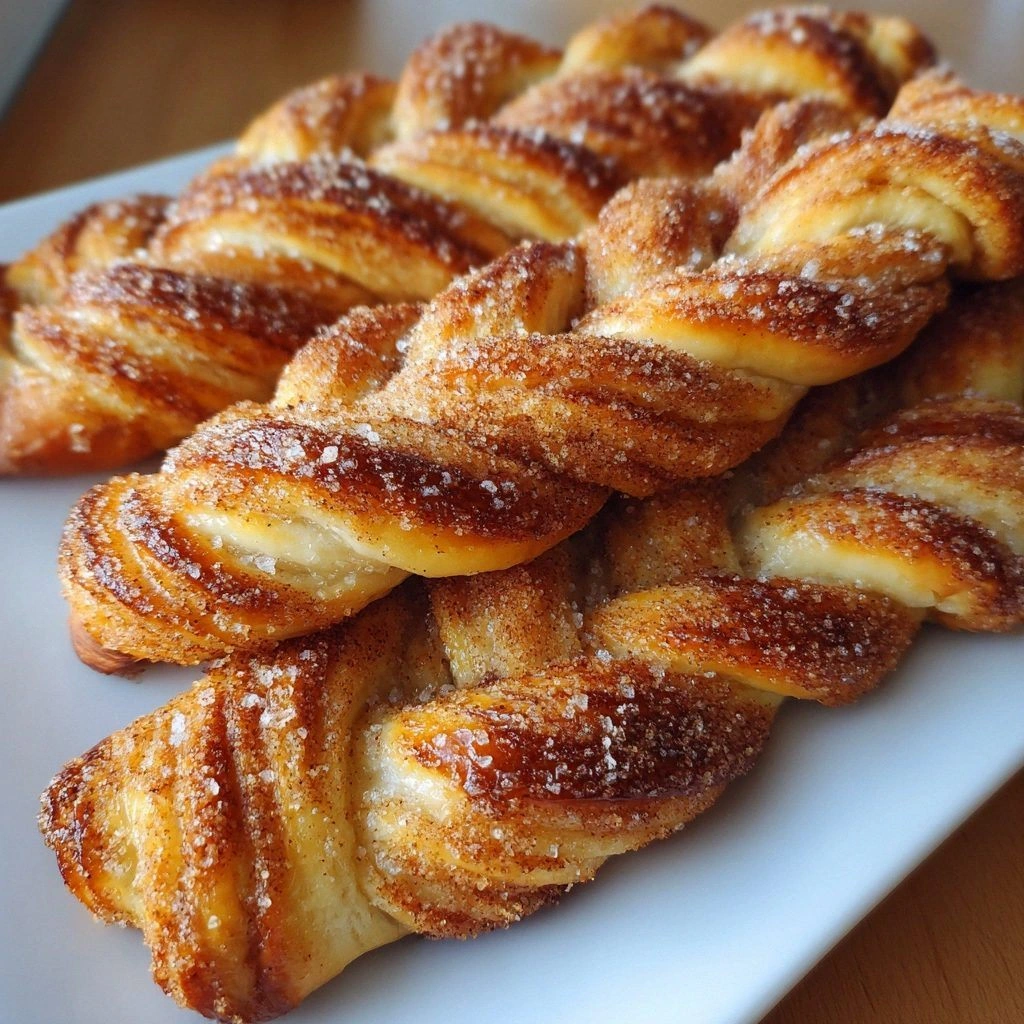 Easy Homemade Cinnamon Twists