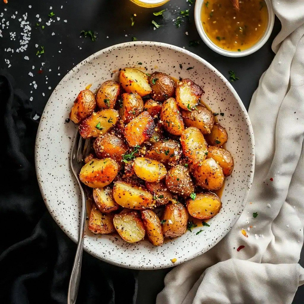 Easy Honey Mustard Potatoes