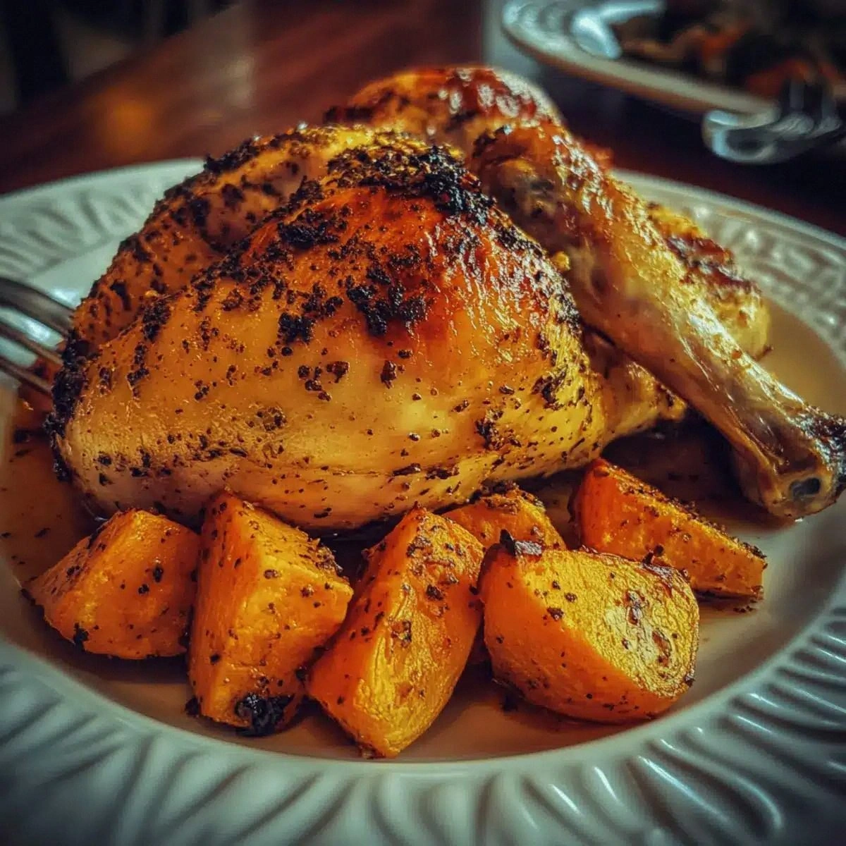 Easy Honey Mustard Roast Chick