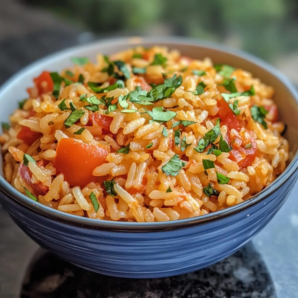 Easy Instant Pot Tomato Rice w