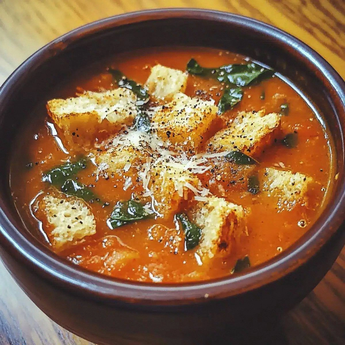 Easy Italian Tomato Basil Soup