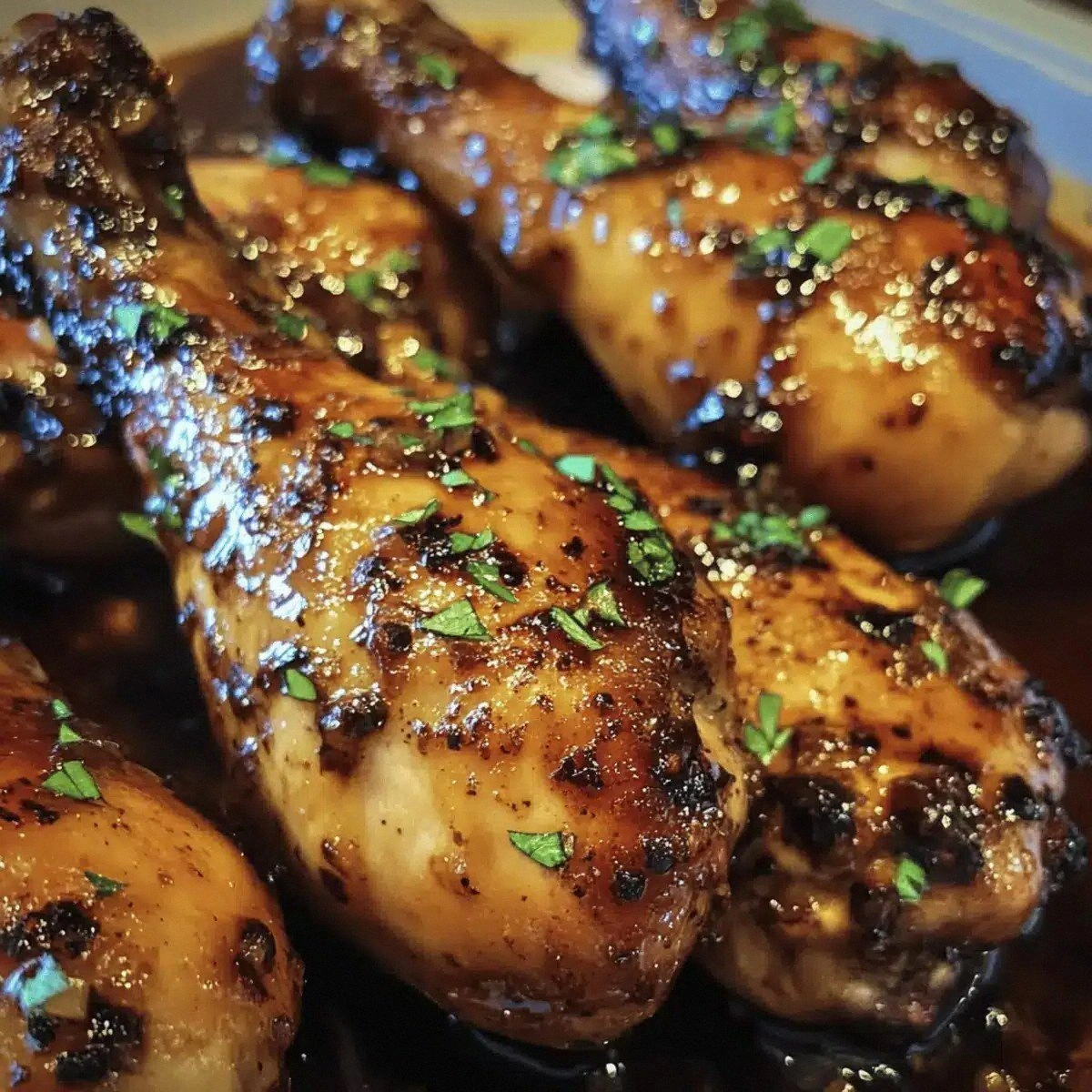Easy Juicy Balsamic Garlic Chi