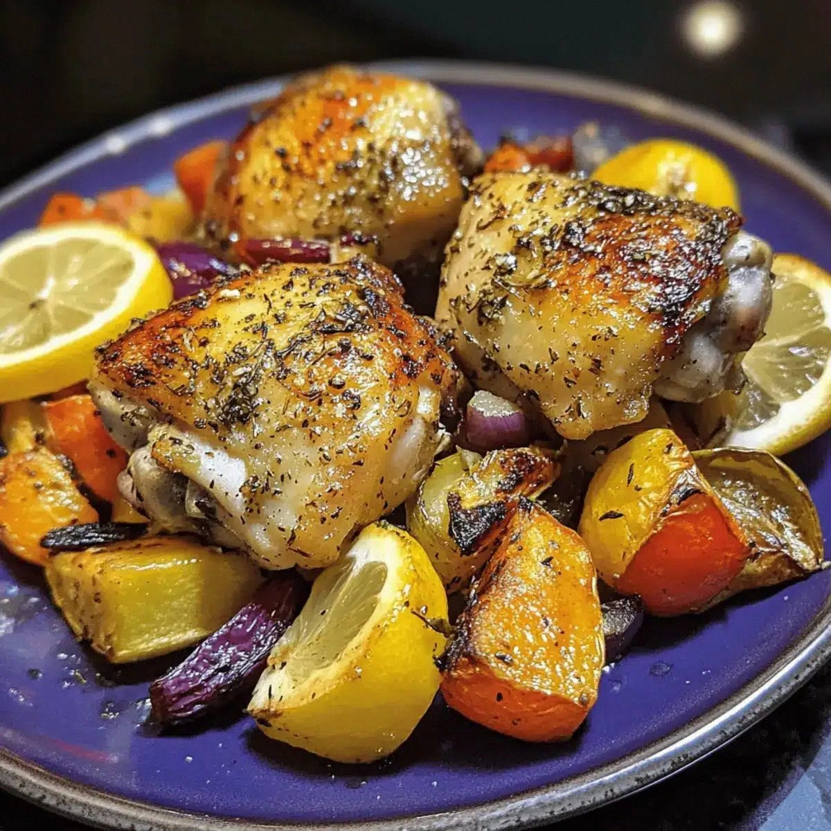 Easy Juicy Lemon-Garlic Chicke