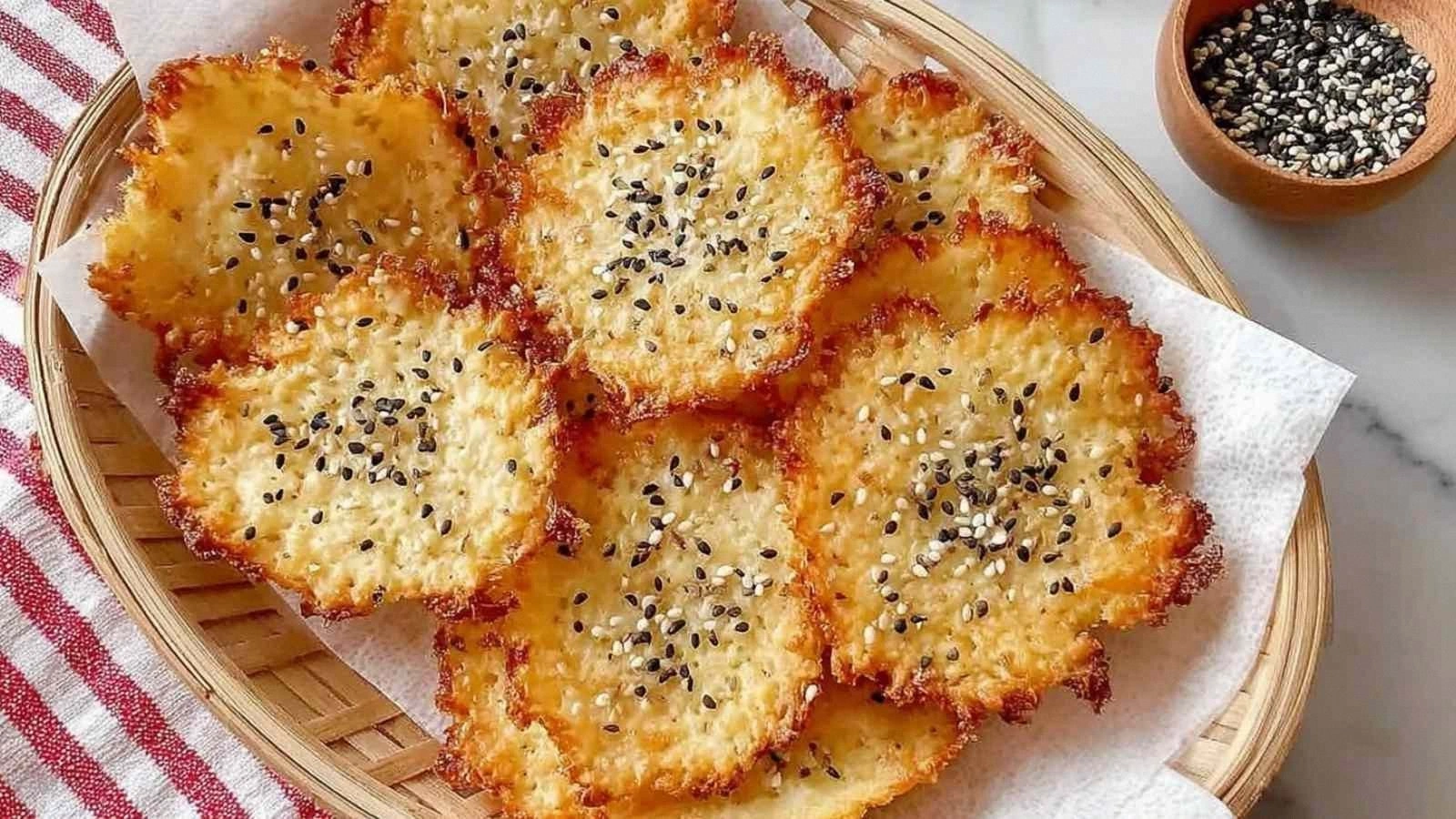 Easy Keto Cottage Cheese Chips