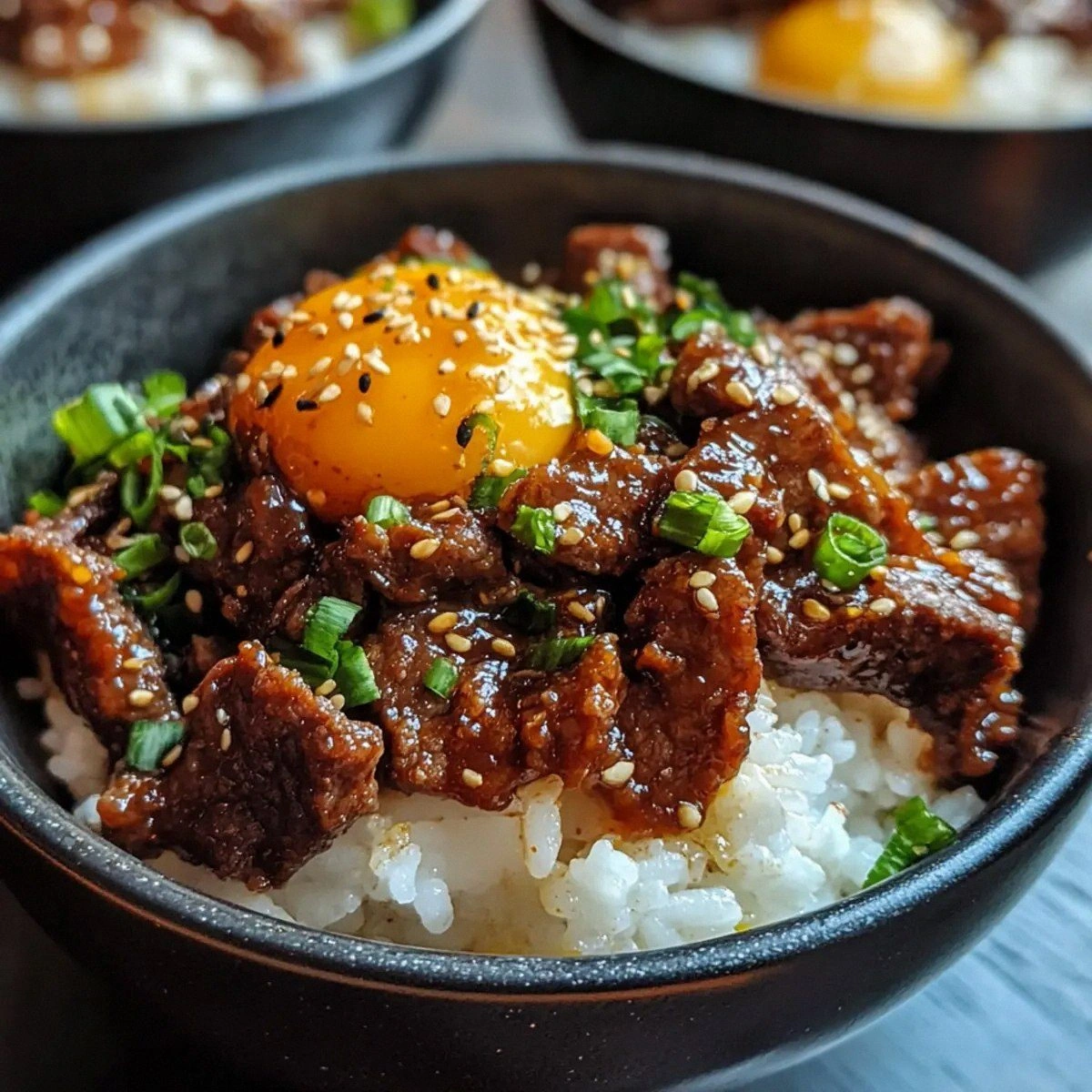 Easy Korean Gochujang Beef Ric