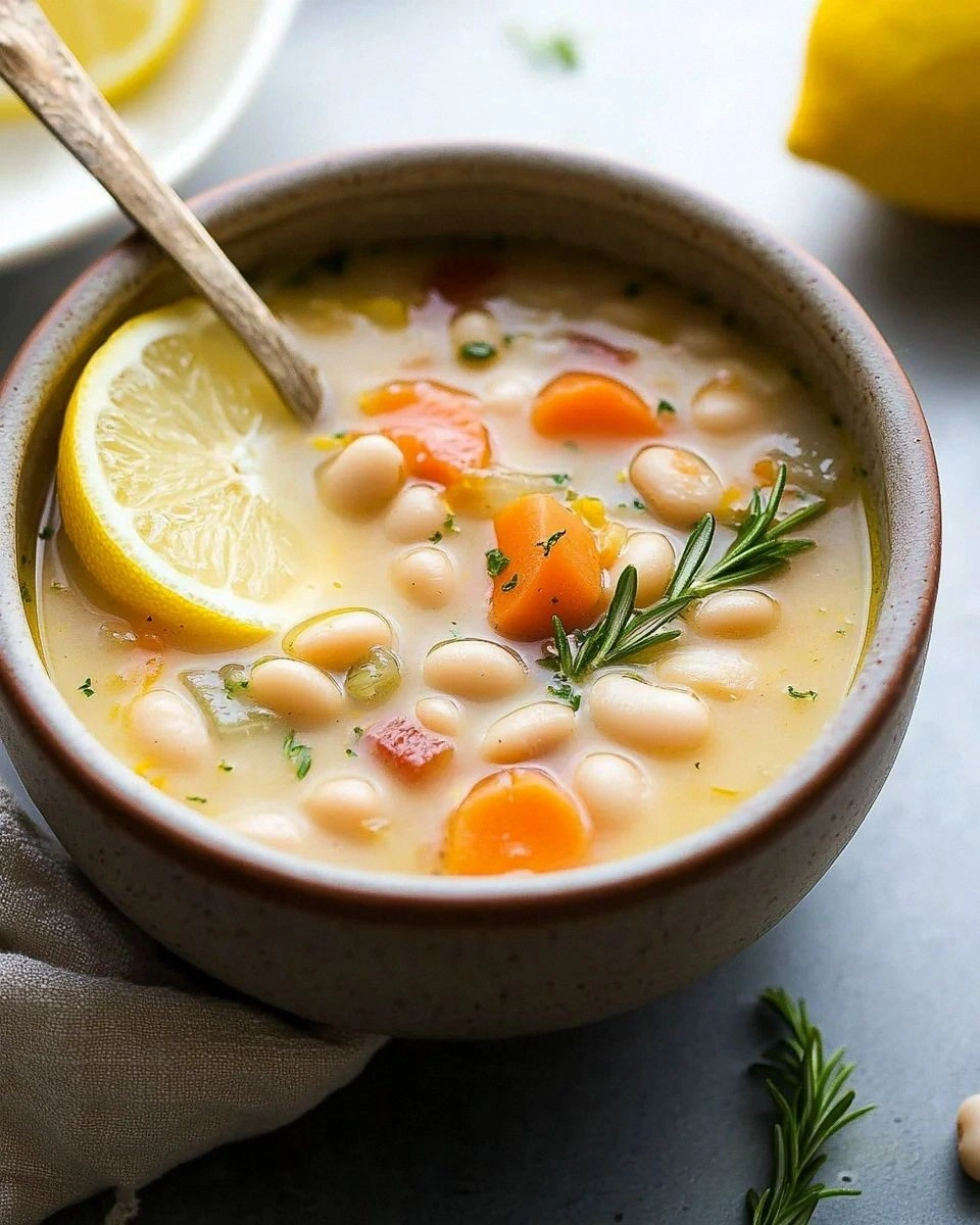 Easy Lemon Rosemary White Bean Soup: A Comforting and Nutritious Meal