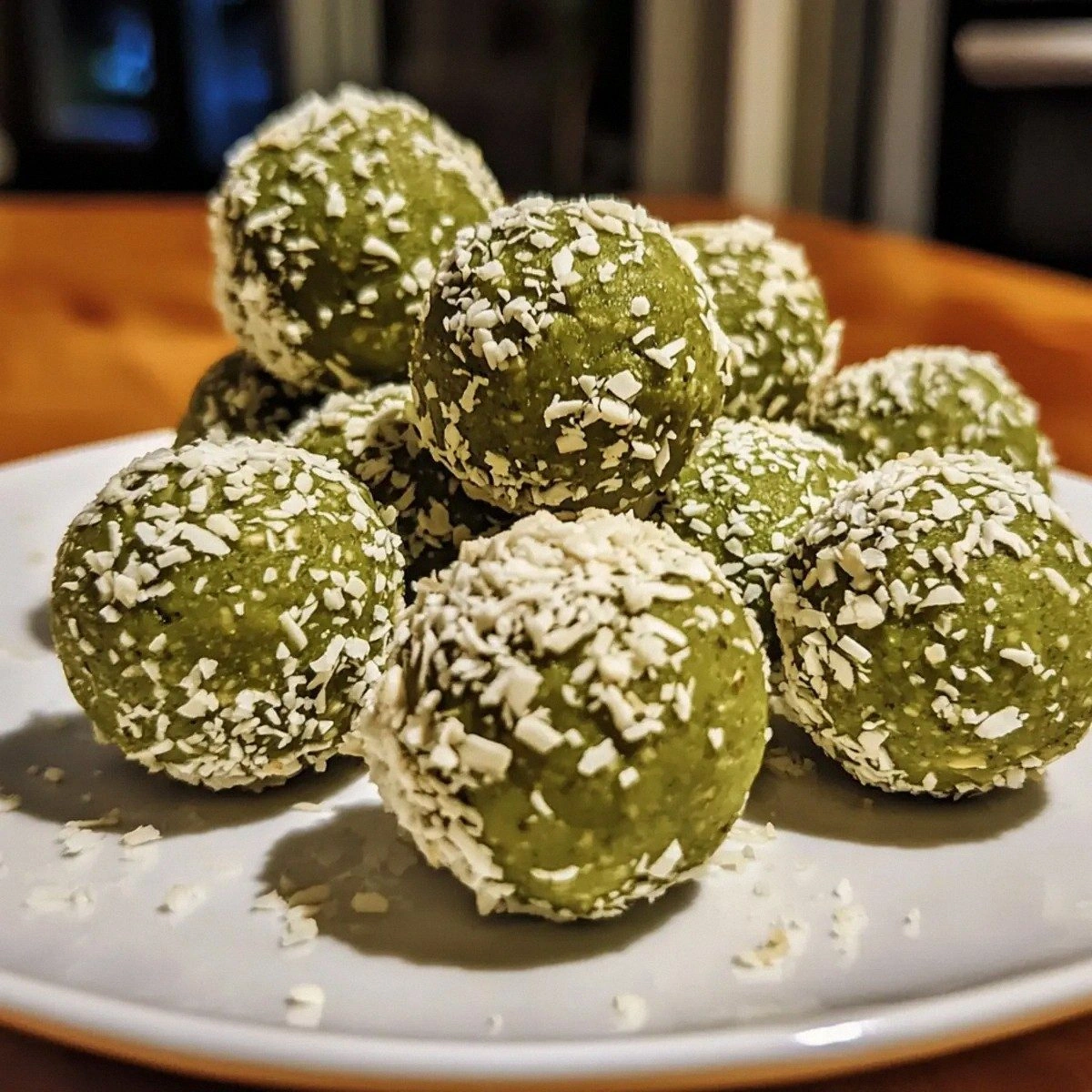 Easy Matcha Coconut Energy Cru