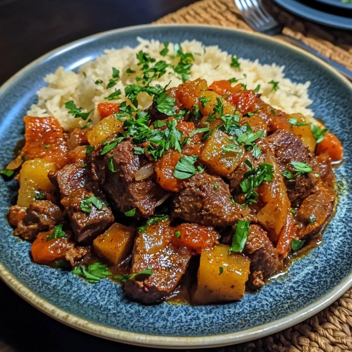 Easy Moroccan Spiced Lamb with