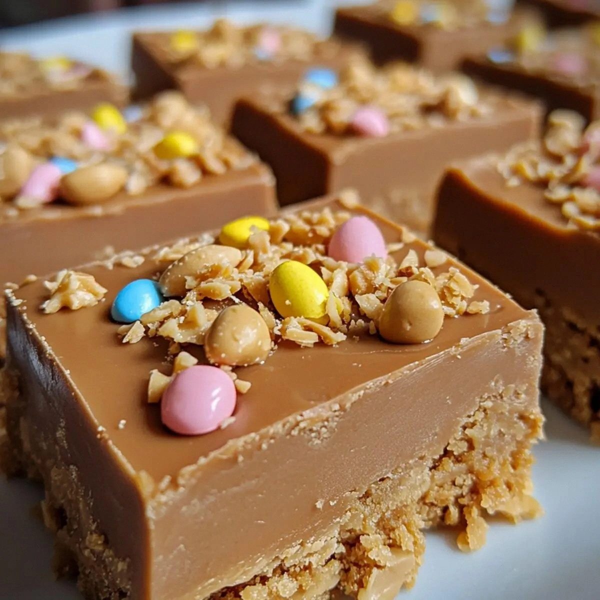 Easy No-Bake Easter Egg Peanut