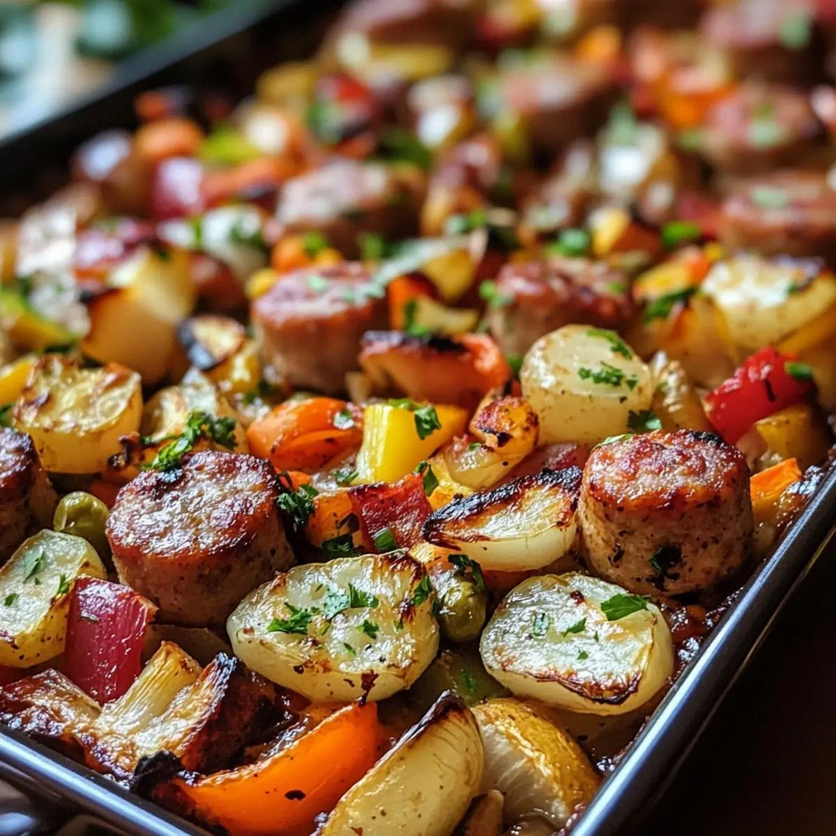 Easy One-Pan Sausage & Veggie 
