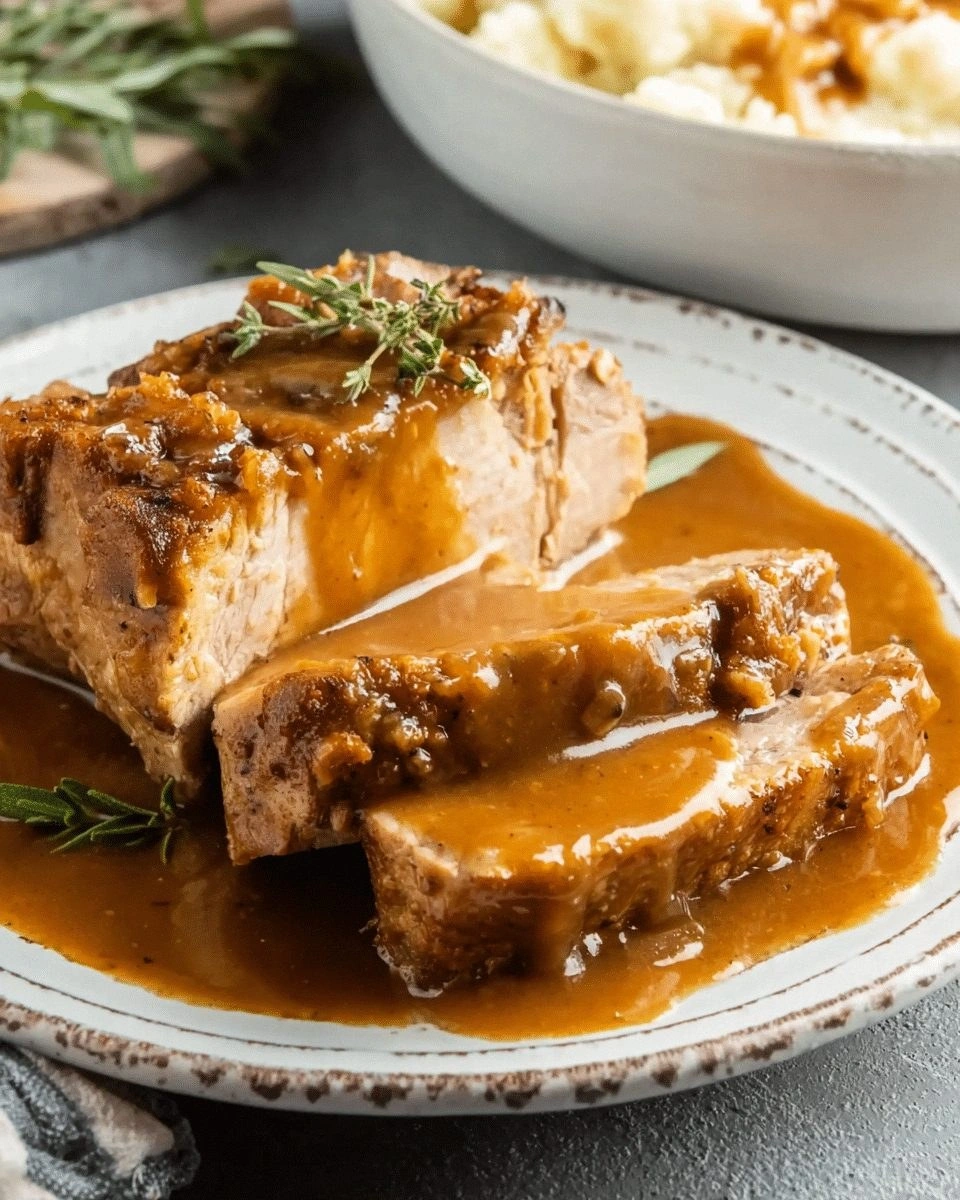 Easy Pork Roast and Gravy