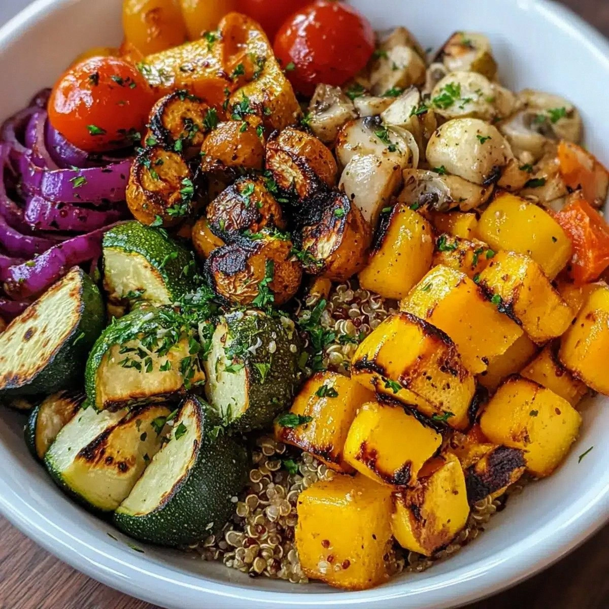 Easy Quinoa & Roasted Veggie B