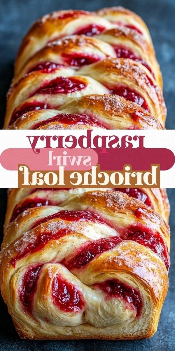 Easy Raspberry Swirl Brioche L