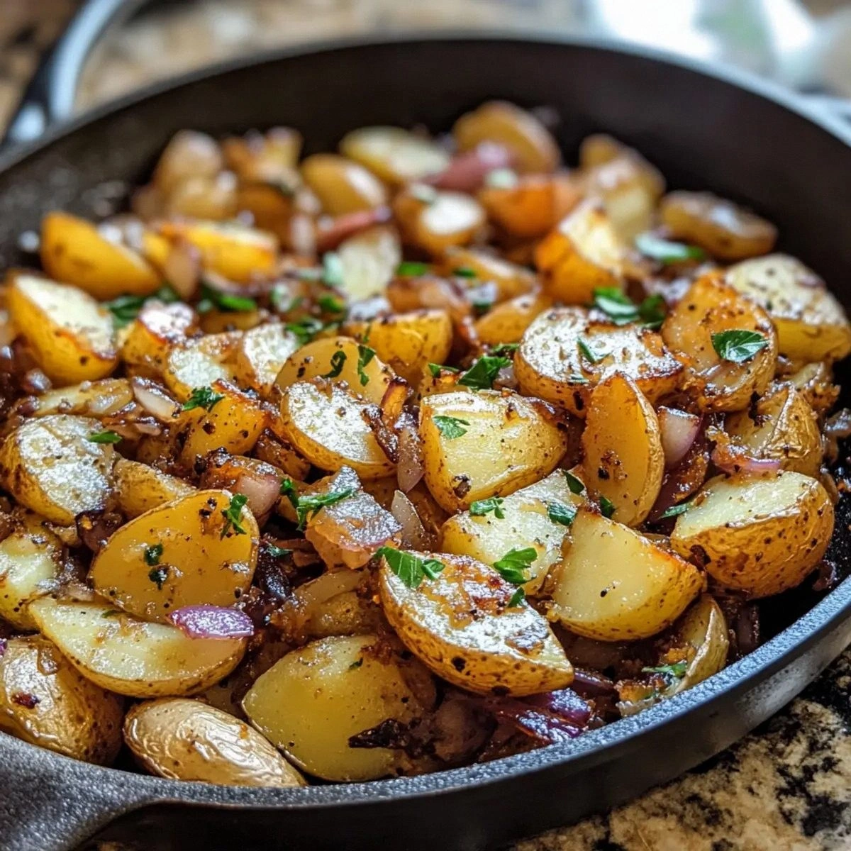 Easy Rustic Easter Potato & On