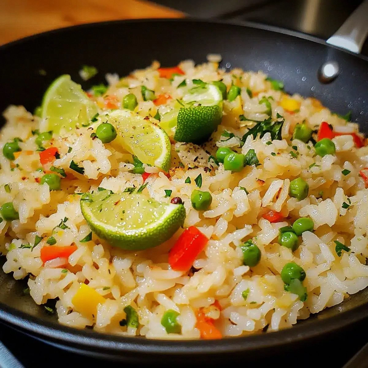 Easy Skillet Coconut Lime Rice