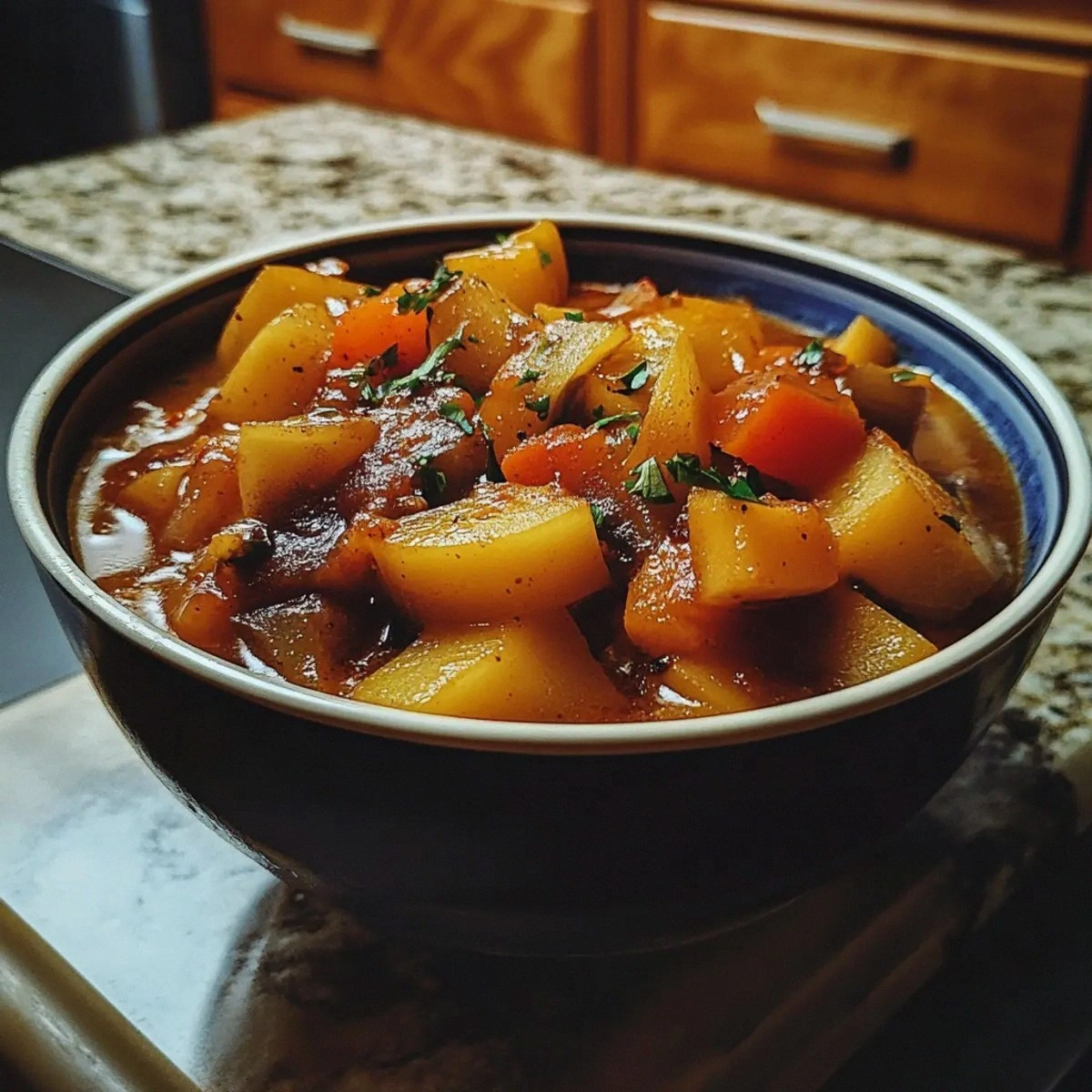 Easy Slow Cooker Root Vegetabl