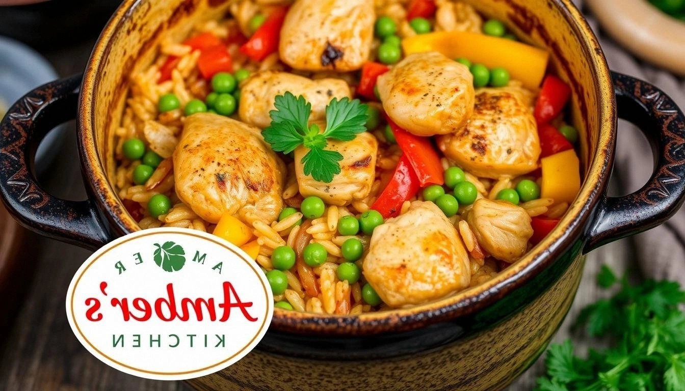 Easy Spanish Chicken and Rice 