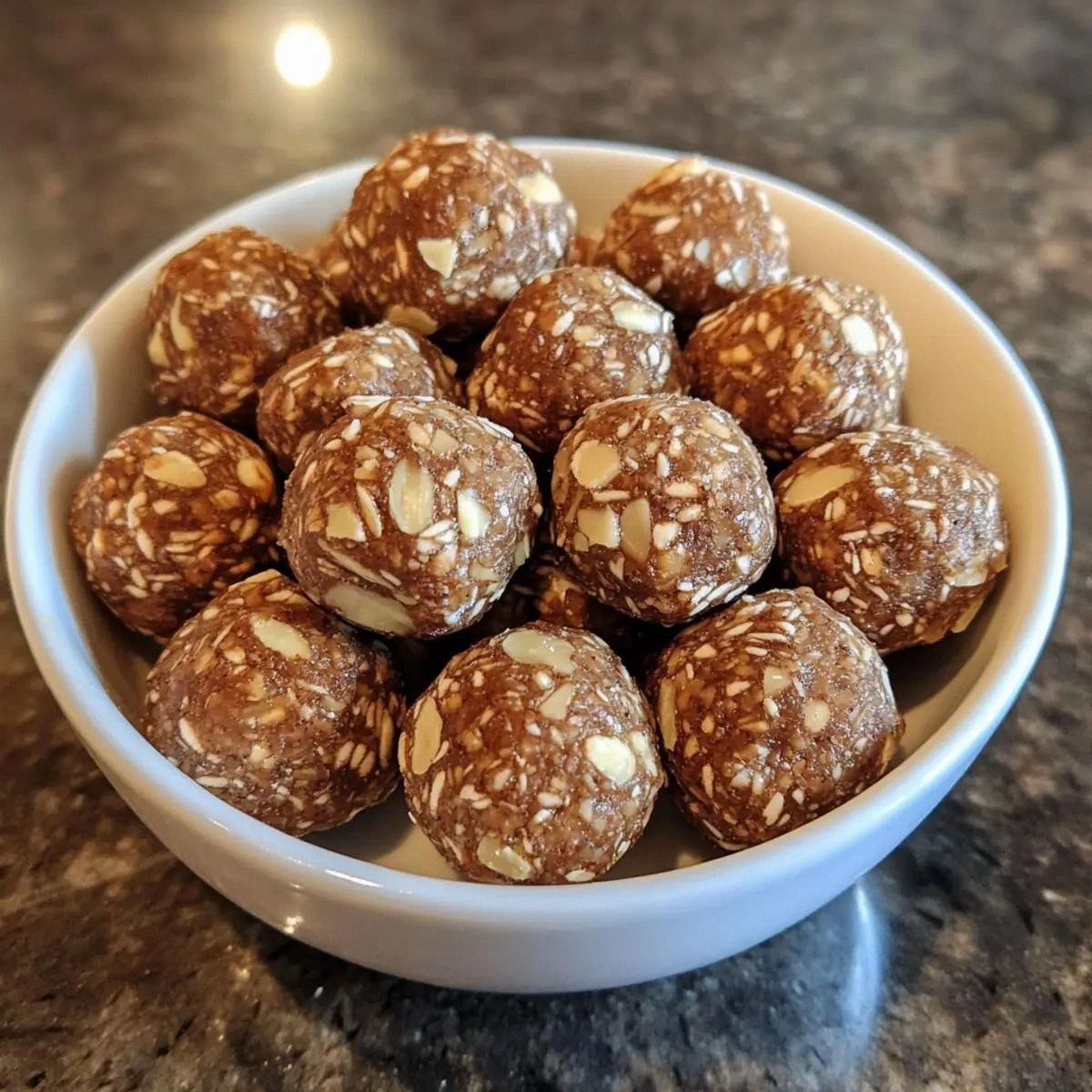 Easy Spiced Almond Energy Bite