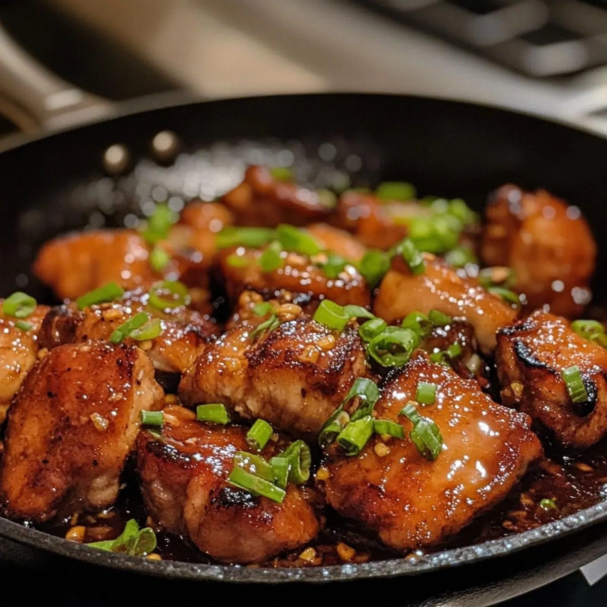 Easy Sticky Soy Chicken Thigh 