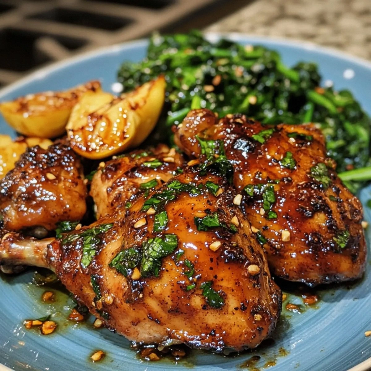 Easy Tamarind Glazed Chicken w