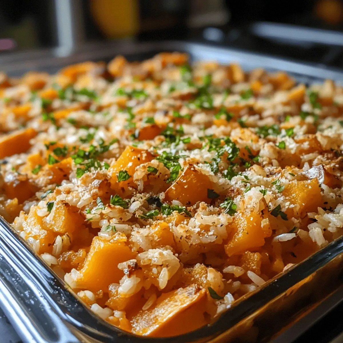 Easy Thanksgiving Pumpkin Rice
