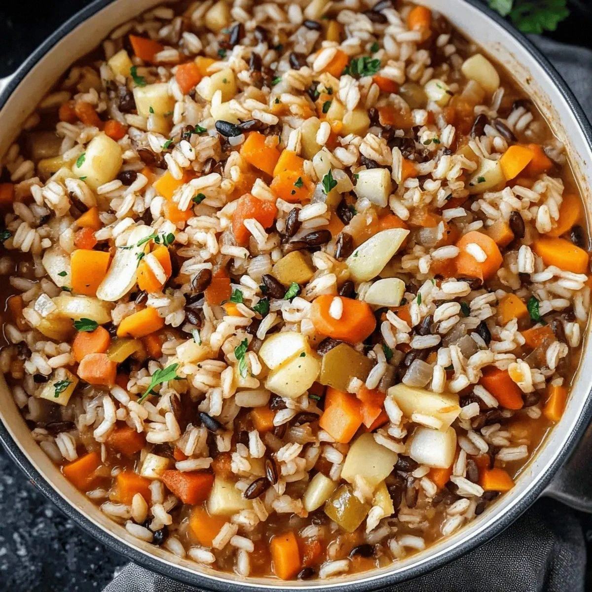 Easy Thanksgiving Wild Rice & 
