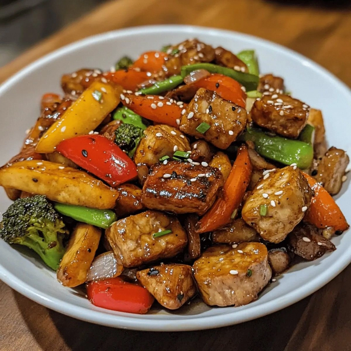 Easy Vegetarian Stir-Fry with 