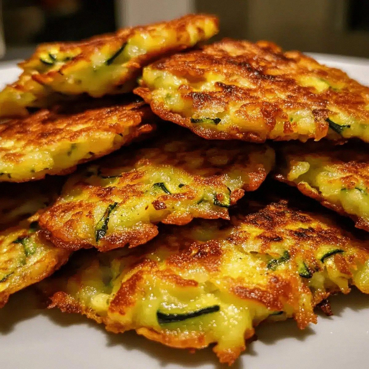 Easy Zucchini Fritters: Crispy