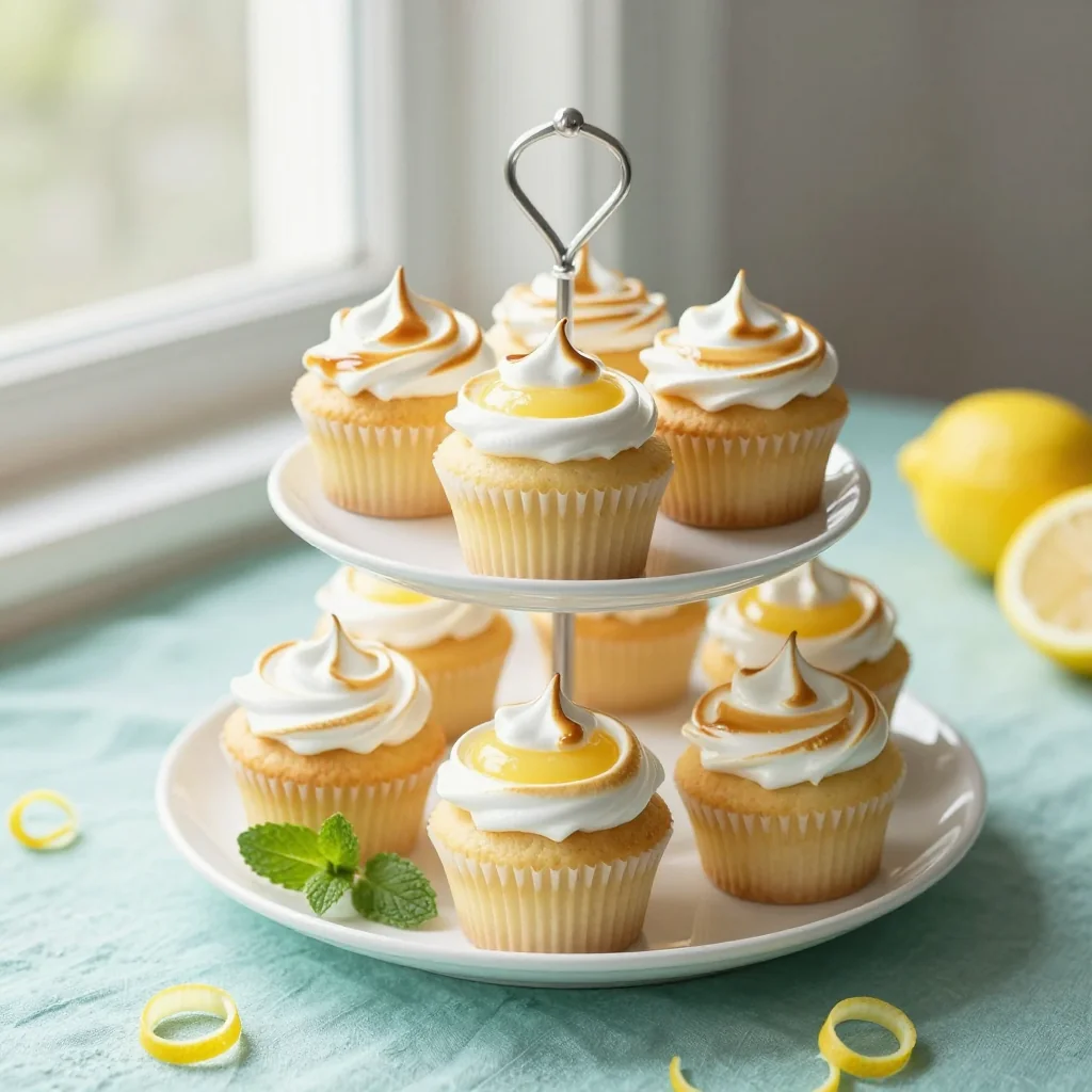 Lemon Meringue Cupcakes
