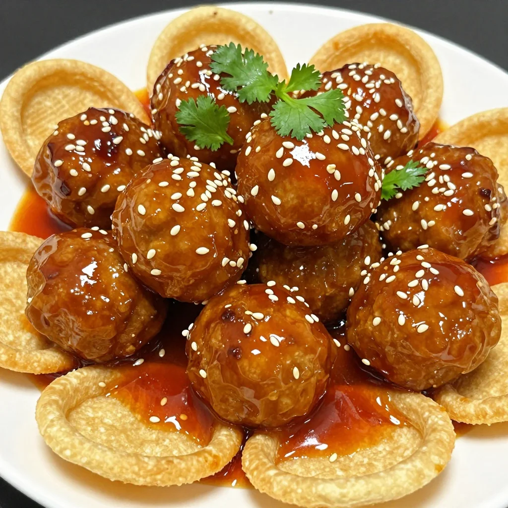 Honey Sriracha Glazed Meatballs Perfect Party Food