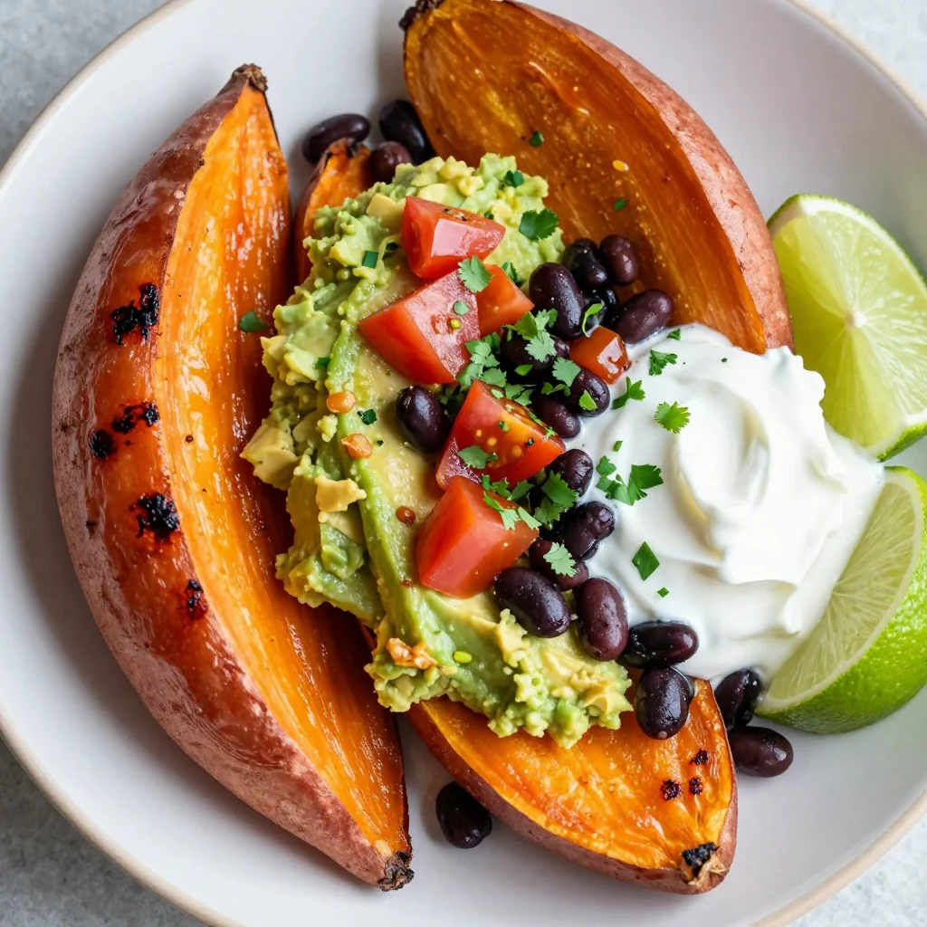 Healthy Loaded Sweet Potatoes for a Guilt-Free Dinner