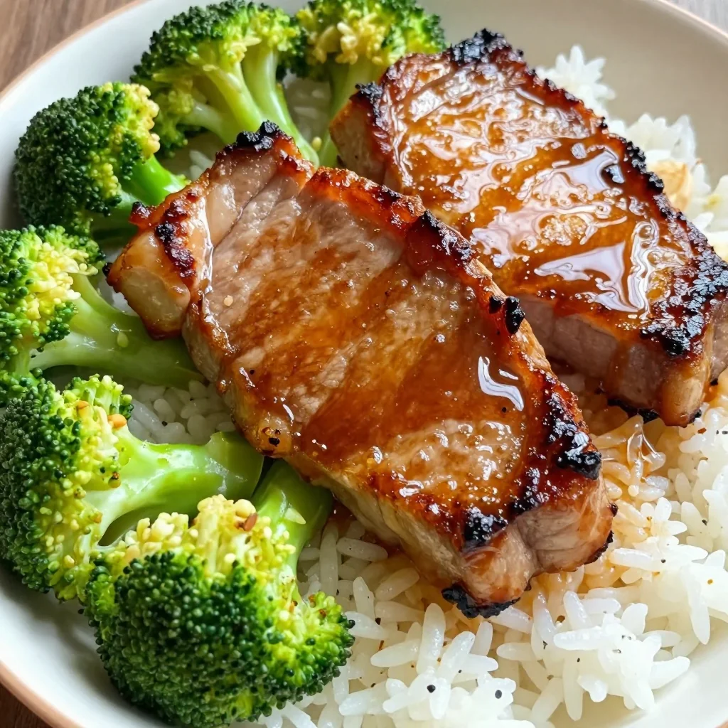 Honey Soy Glazed Pork Chops for a Budget Weeknight