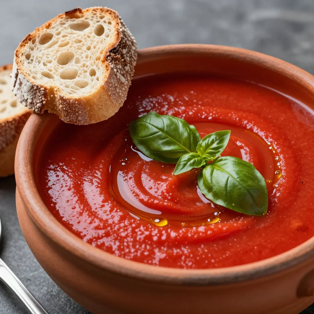 Cozy Tomato Basil Soup Recipe for Clean Eating