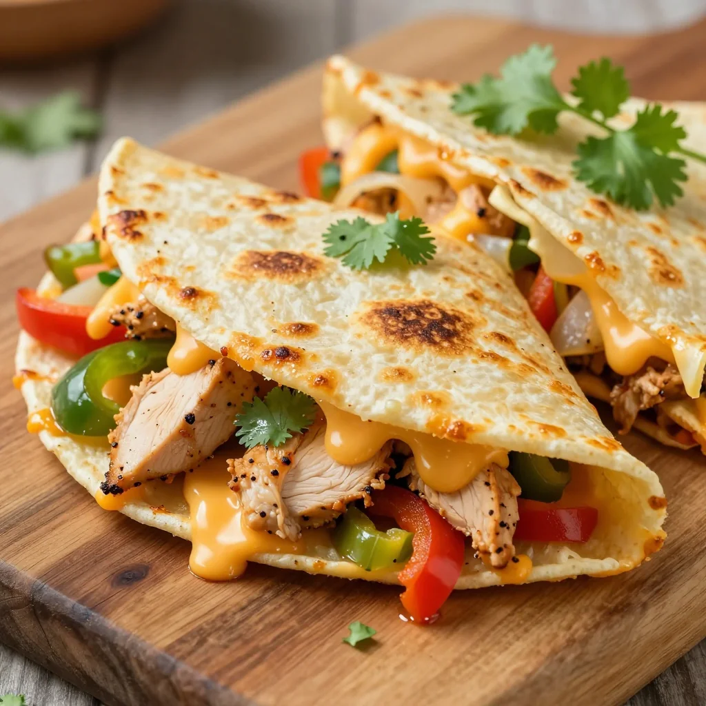 Cheesy Chicken Quesadillas For Quick Dinners