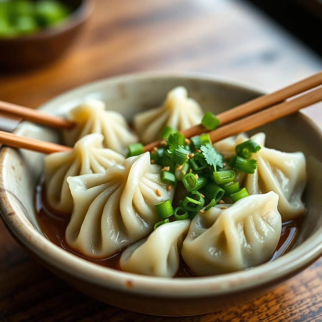 Edamame Dumplings