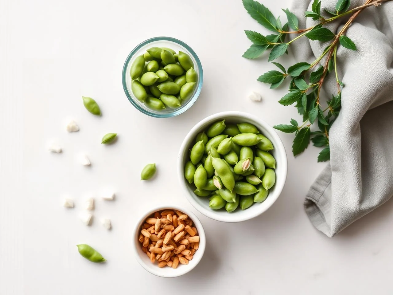 Ingredients for Edamame