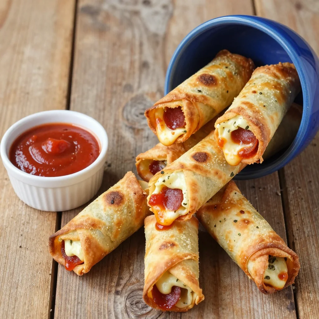 Kid-Friendly Pizza Rolls for Movie Night Snacks