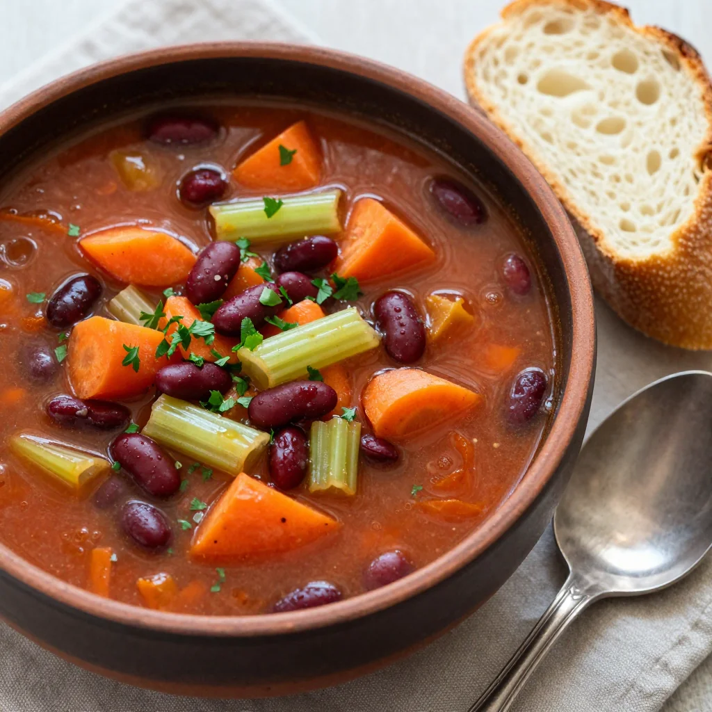 Quick Vegetable and Bean Soup for Busy Dinners