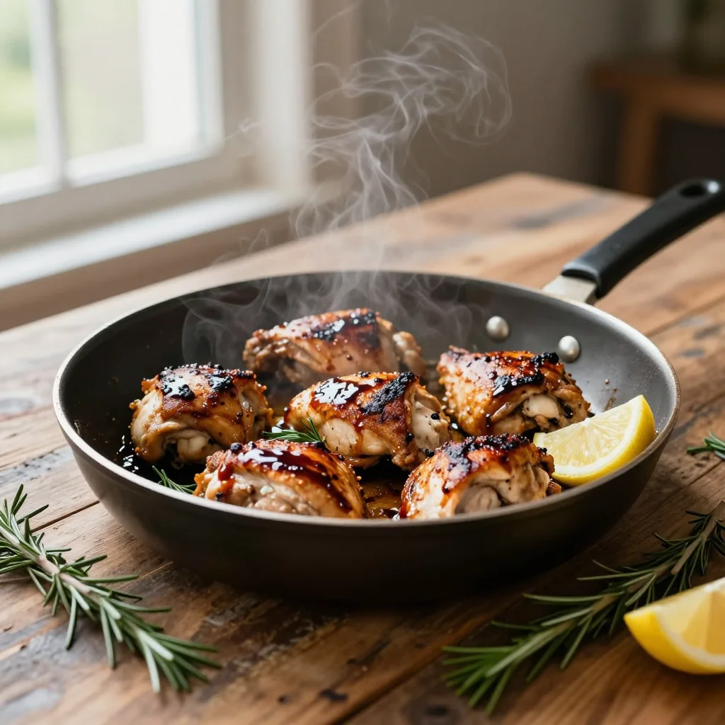 One Pan Chicken and Veggies with Balsamic