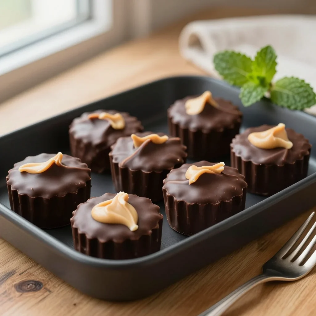 Chocolate Peanut Butter Cups Homemade